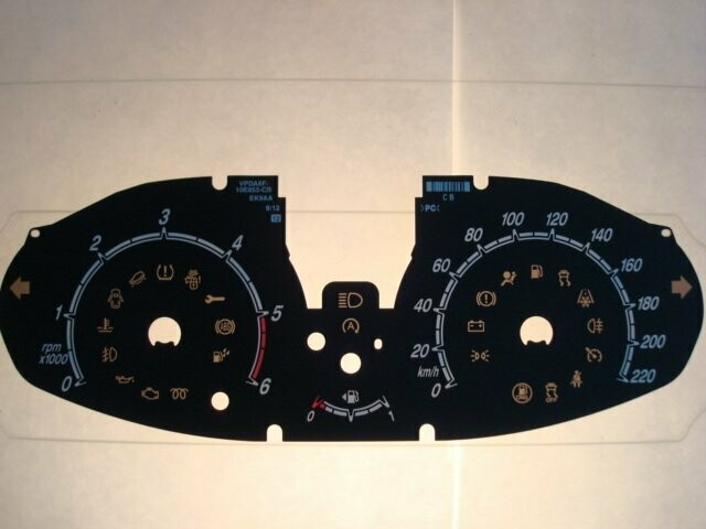 FIESTA DIESEL KMH DIAL CONVERSION