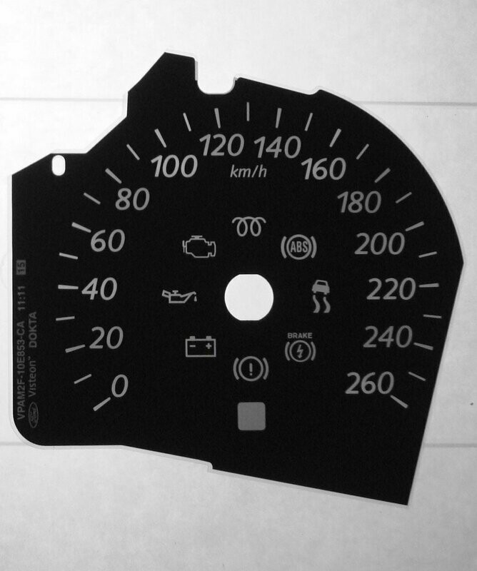 MONDEO KMH DIAL CONVERSION