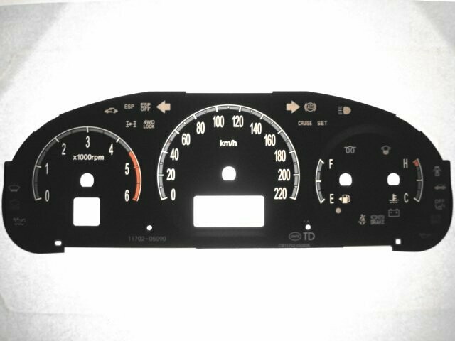SANTE FE DIESEL KMH DIAL CONVERSION