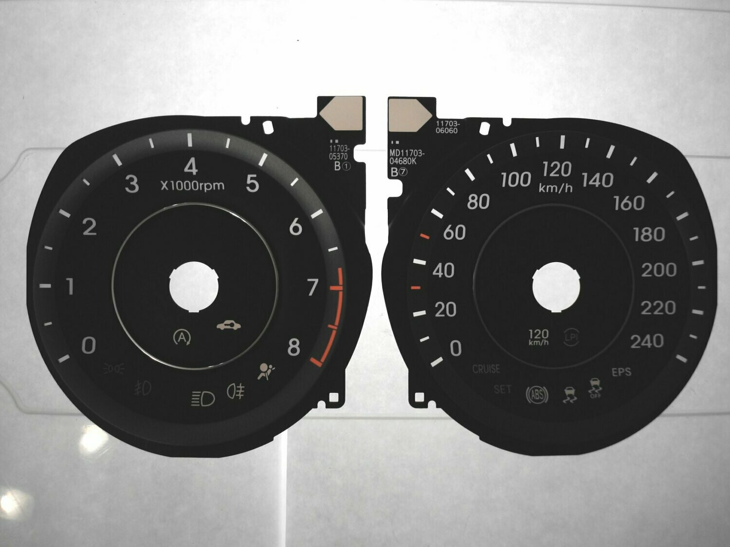 ELANTRA KMH DIAL CONVERSION