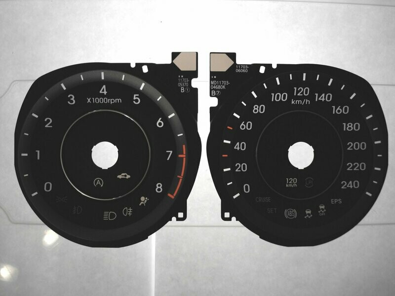 ELANTRA KMH DIAL CONVERSION