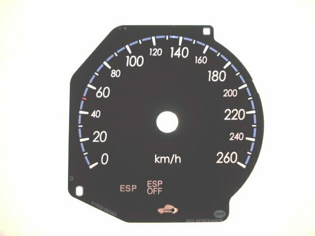 COUPE KMH DIAL CONVERSION