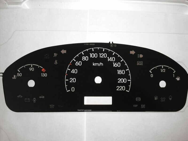 H1 / I-LOAD KMH DIAL CONVERSION