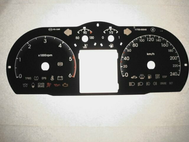 i30 DIESEL KMH DIAL CONVERSION