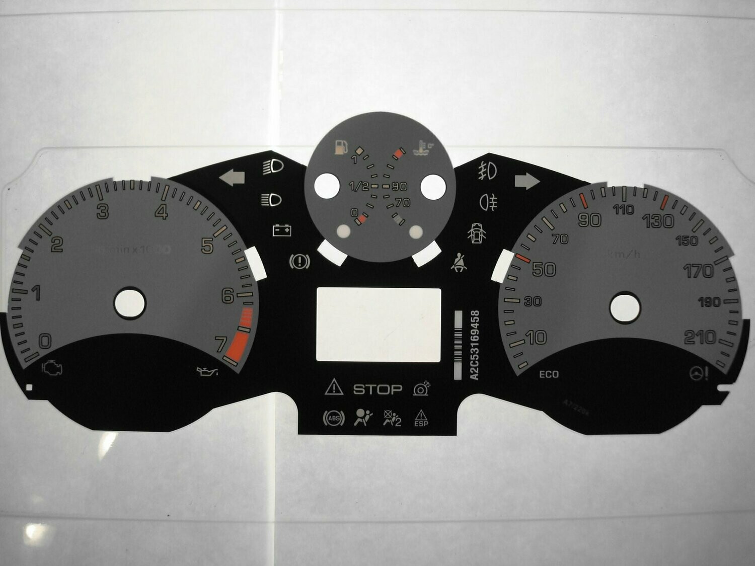 207 PETROL KMH DIAL CONVERSION