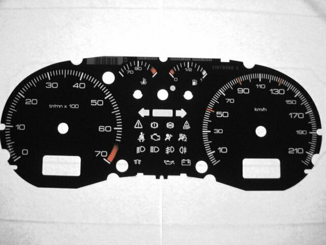 307 PETROL KMH DIAL CONVERSION