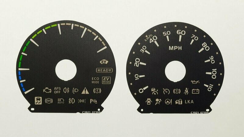 ALPHARD / VELLFIRE HYBRID MPH DIAL CONVERSION