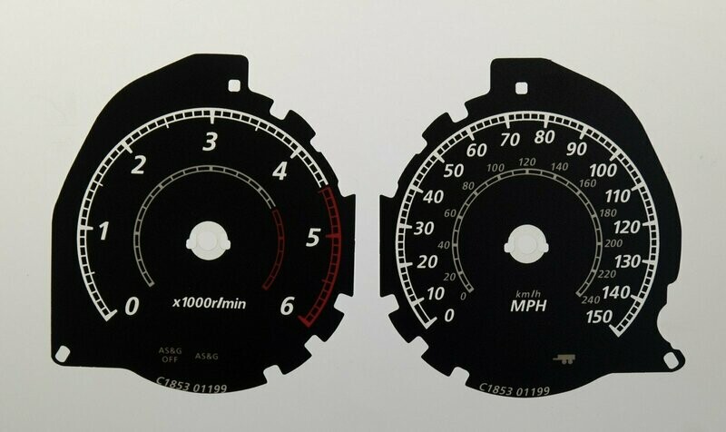 ASX / LANCER / OUTLANDER MPH DIAL CONVERSION