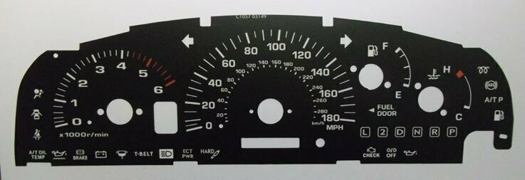 4RUNNER / SURF AUTO MPH DIAL CONVERSION