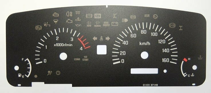 N-SERIES KM/H DIAL CONVERSION