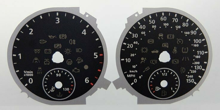 TIGUAN DIESEL MPH DIAL CONVERSION