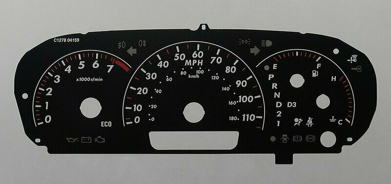 FRV / EDIX MPH DIAL CONVERSION