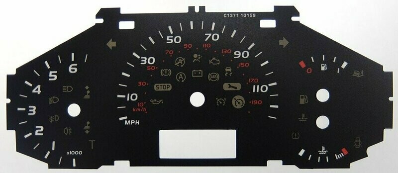 MASTER / NV400 MPH DIAL CONVERSION