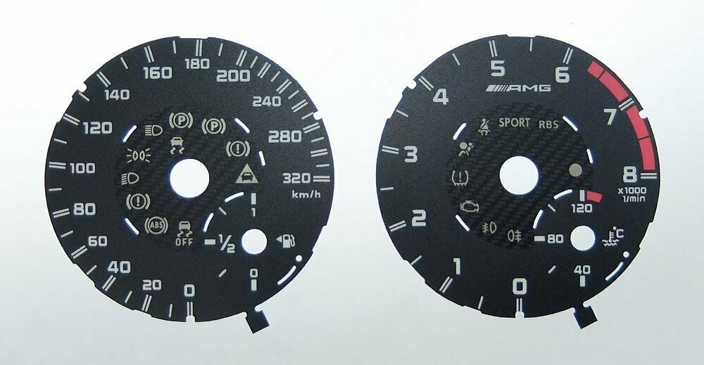 CLA / GLA / GLE AMG KMH DIAL CONVERSION