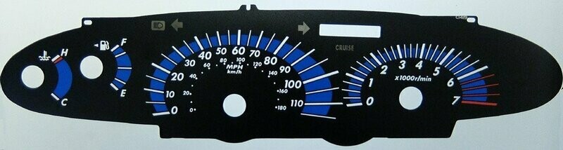 ESTIMA PETROL MPH DIAL CONVERSION