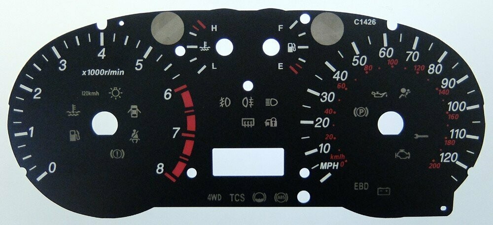 GREAT WALL MPH DIAL CONVERSION
