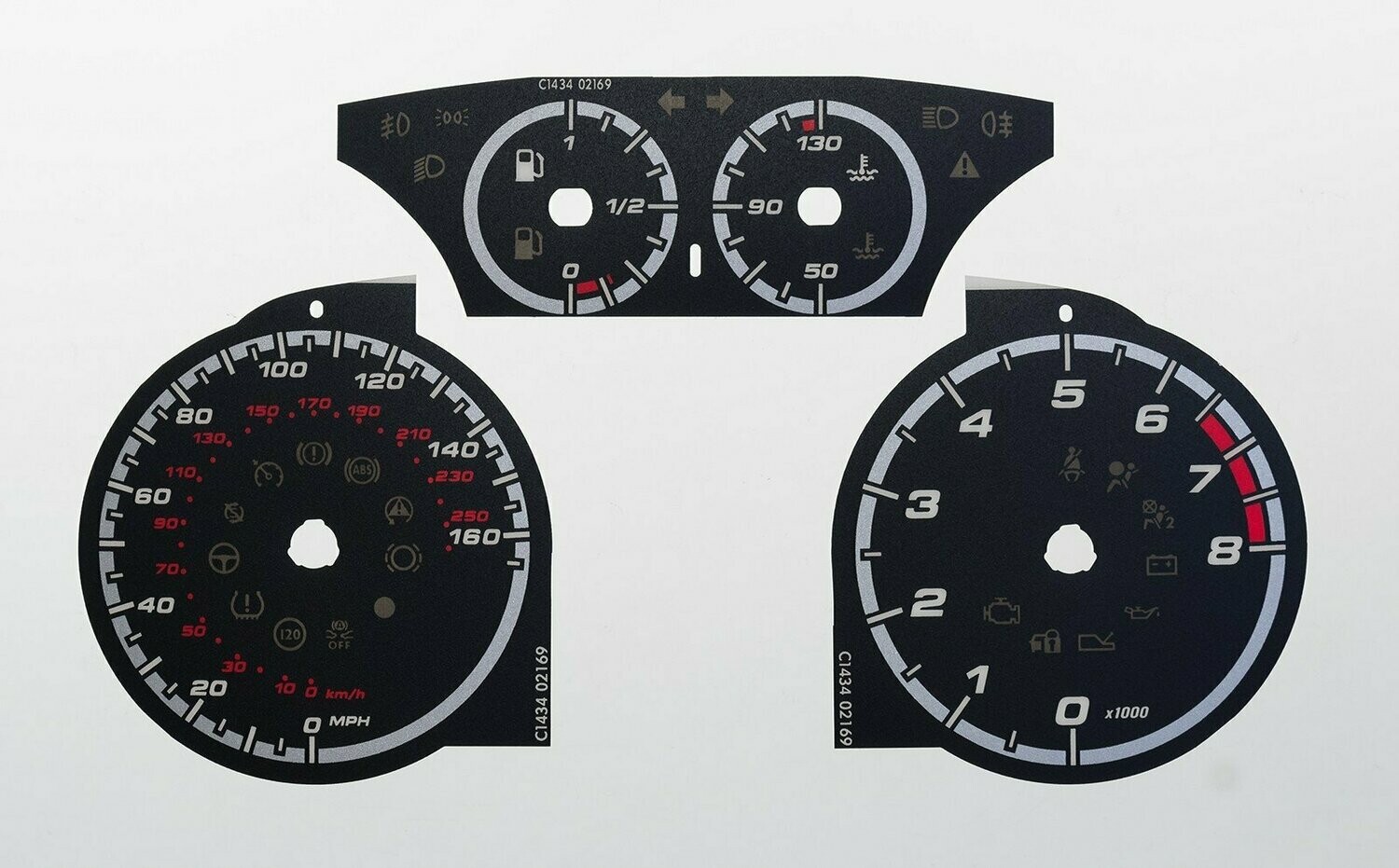 GIULIETTA / MITO MPH DIAL CONVERSION KIT