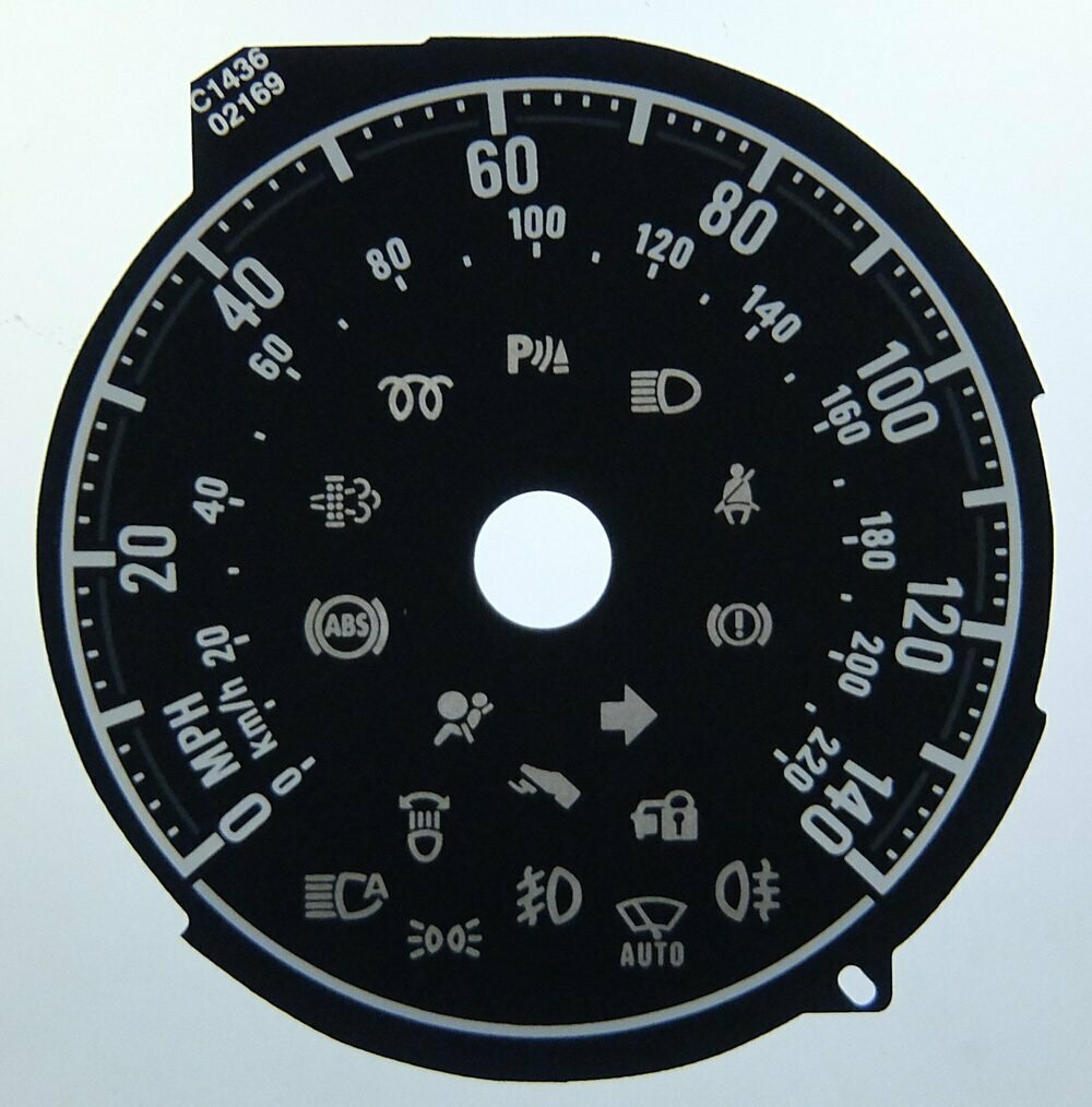 CORSA MPH DIAL CONVERSION