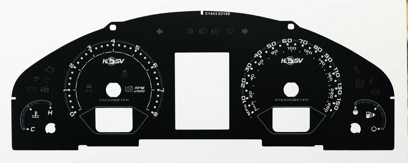 COMMODORE MPH DIAL CONVERSION