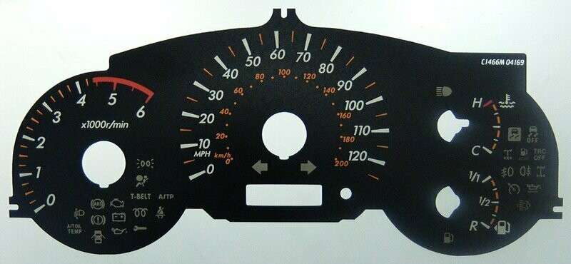 4RUNNER / SURF MPH DIAL CONVERSION