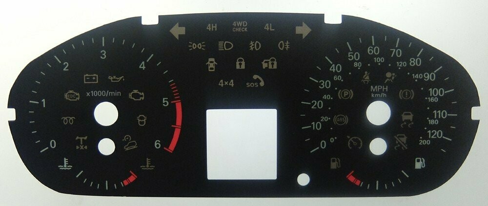 UAZ MPH DIAL CONVERSION