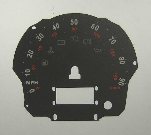 KOMBI MPH DIAL CONVERSION