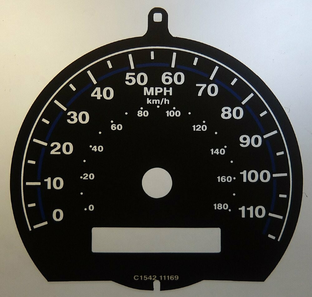 ACCORD MPH DIAL CONVERSION (BLUE)