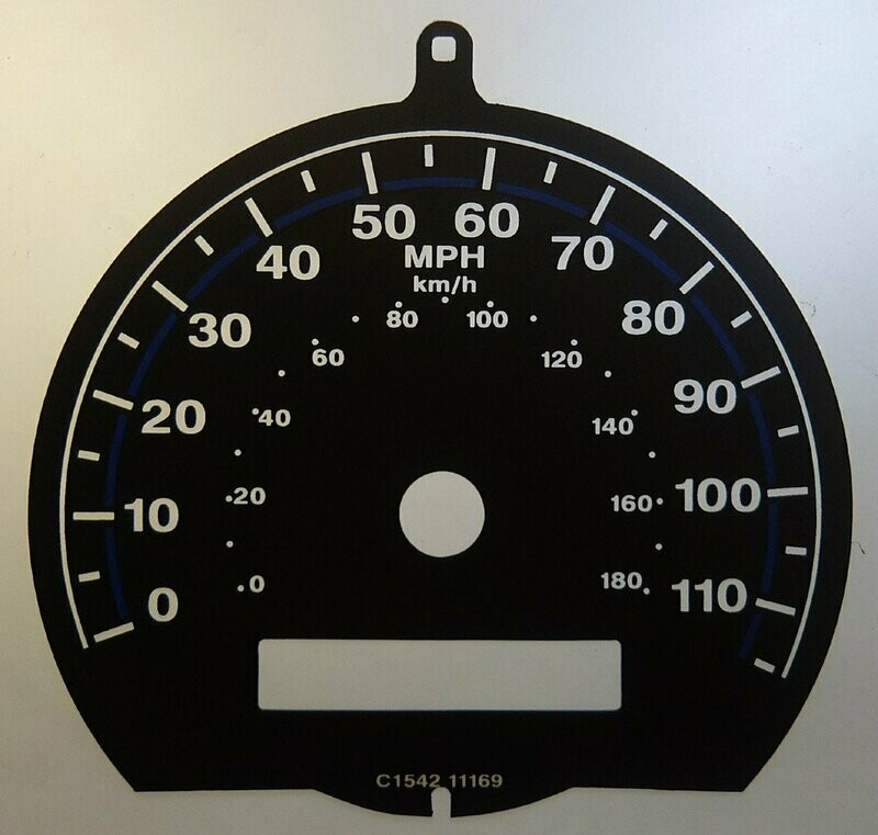 ACCORD MPH DIAL CONVERSION (BLUE)