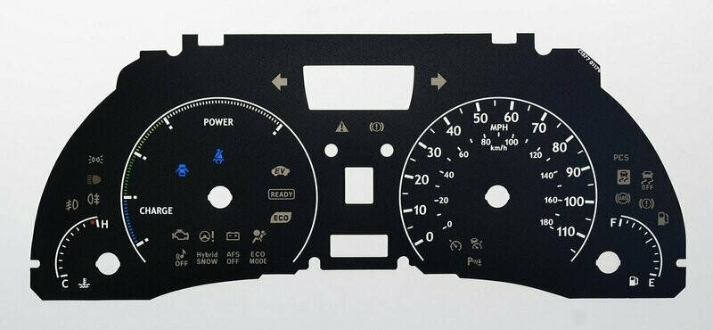 RX450h MPH DIAL CONVERSION