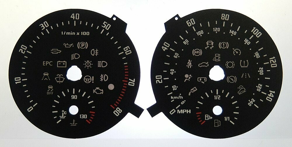 YETI / RAPID PETROL MPH DIAL CONVERSION