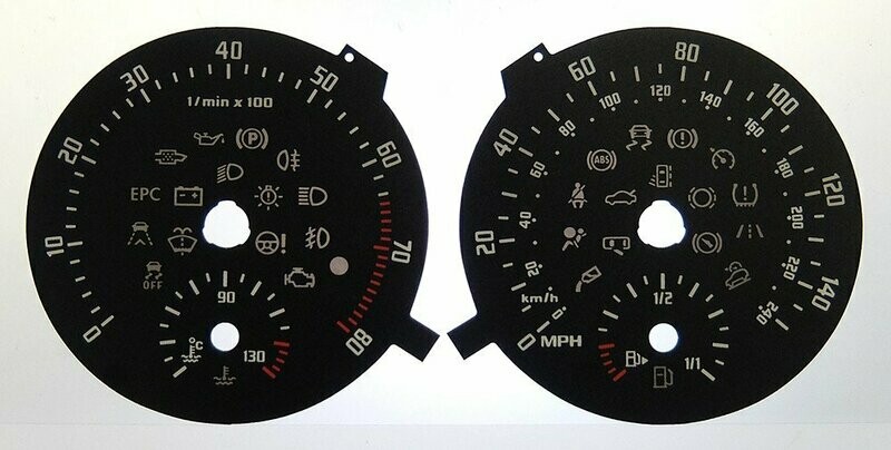 YETI / RAPID PETROL MPH DIAL CONVERSION