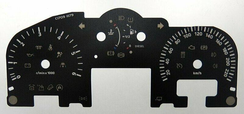FREELANDER KMH DIAL CONVERSION