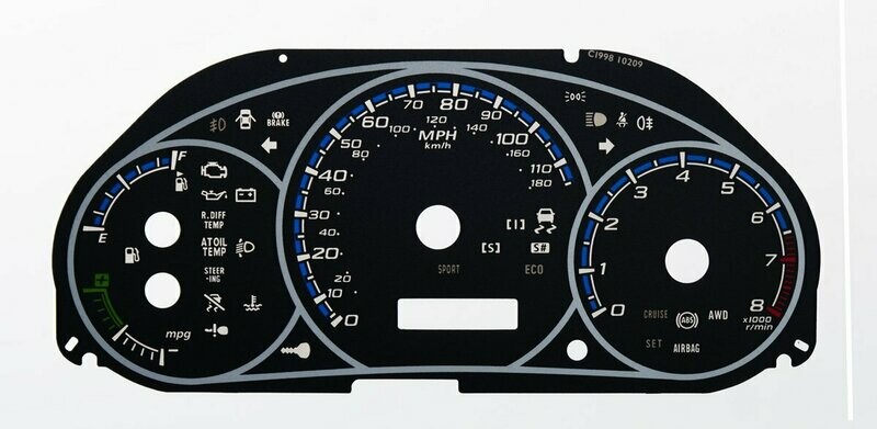 EXIGA MPH DIAL CONVERSION