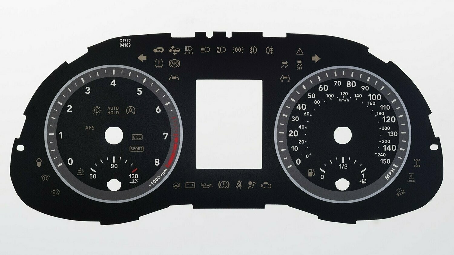KONA MPH DIAL CONVERSION
