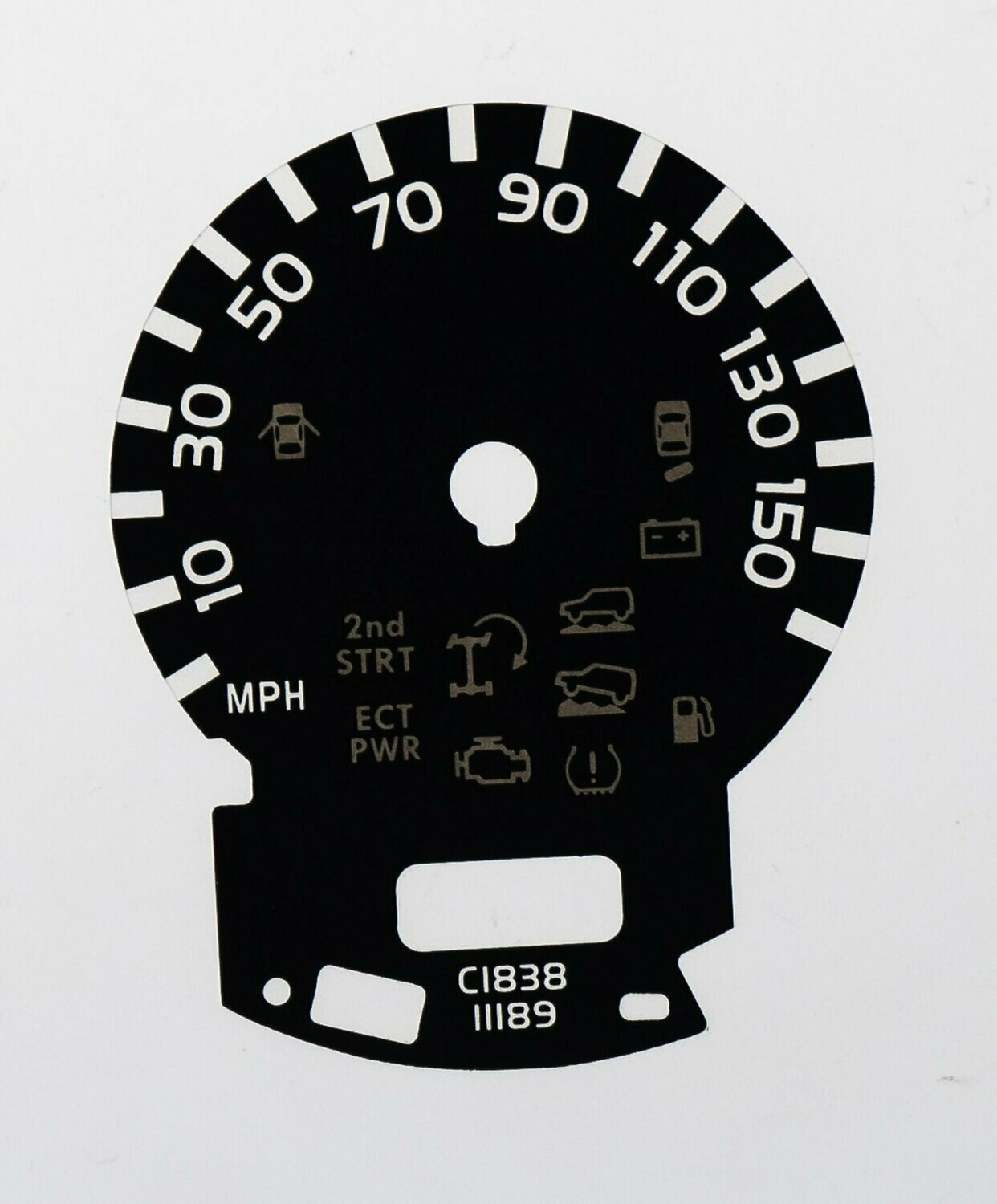 LANDCRUISER MPH DIAL CONVERSION