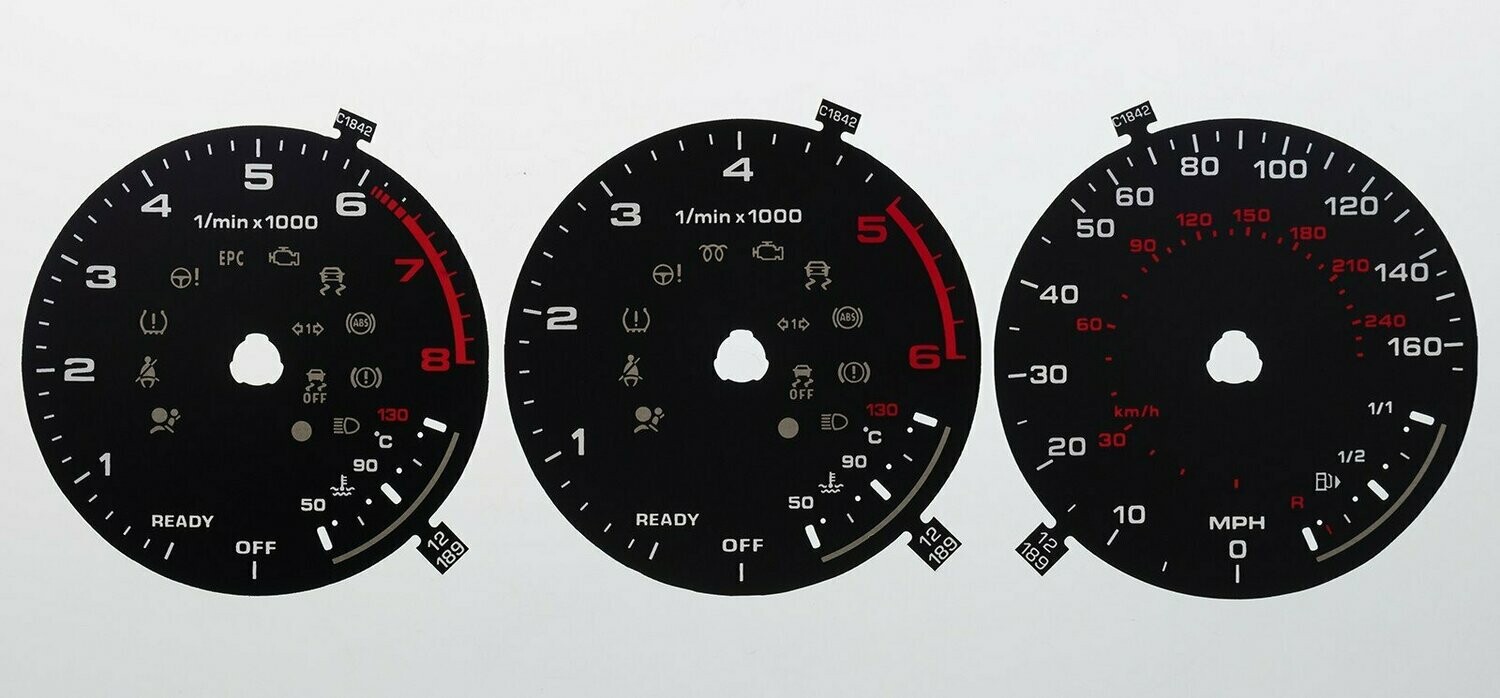 A3 / Q2 MPH DIAL CONVERSION KIT