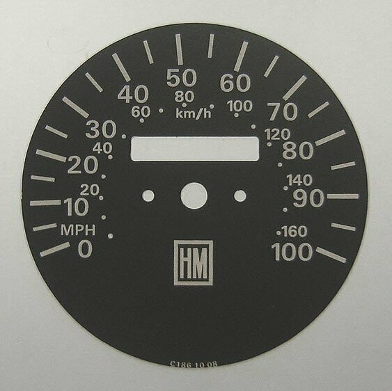 AMBASSADOR MPH DIAL CONVERSION