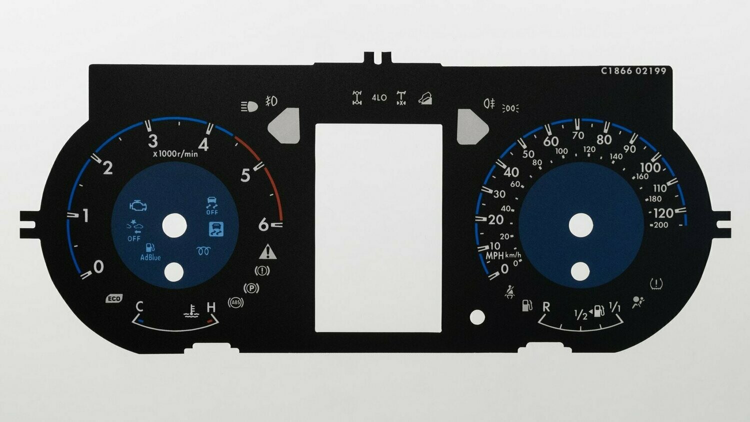 HILUX / VIGO MPH DIAL CONVERSION