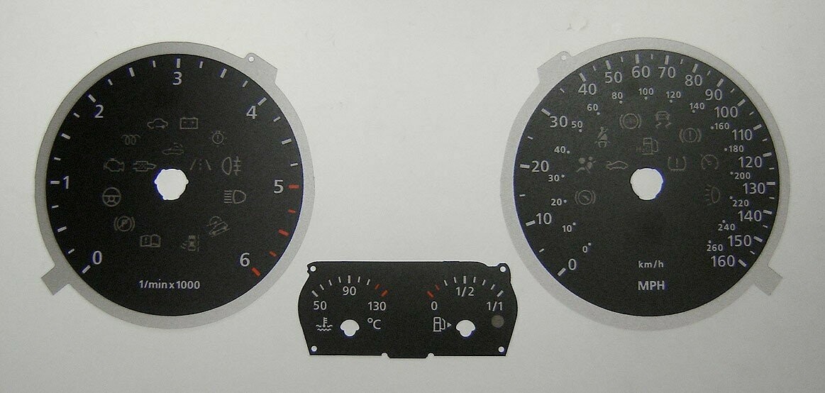TIGUAN DIESEL MPH DIAL CONVERSION