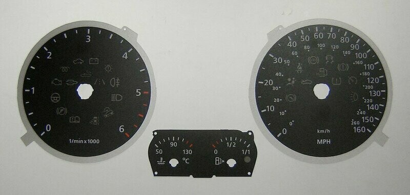 TIGUAN DIESEL MPH DIAL CONVERSION