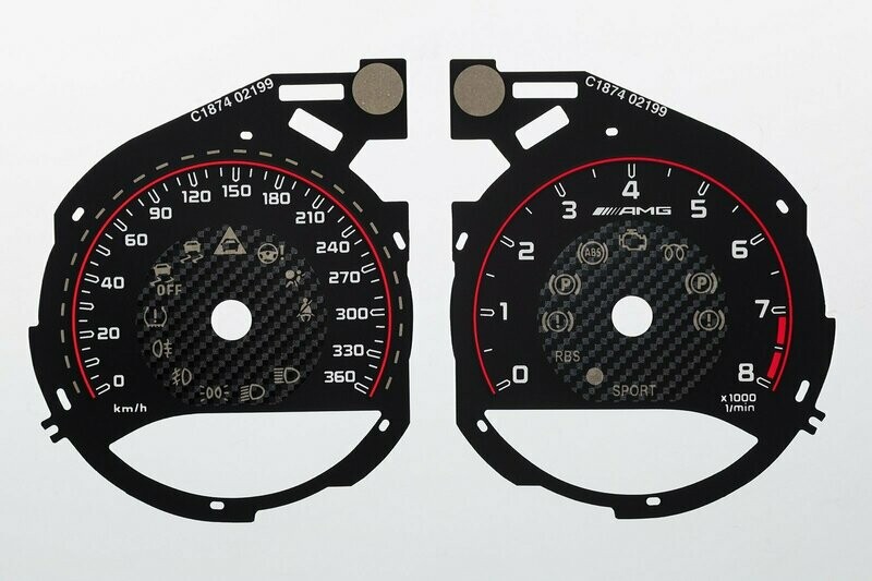 SLS AMG MPH DIAL CONVERSION