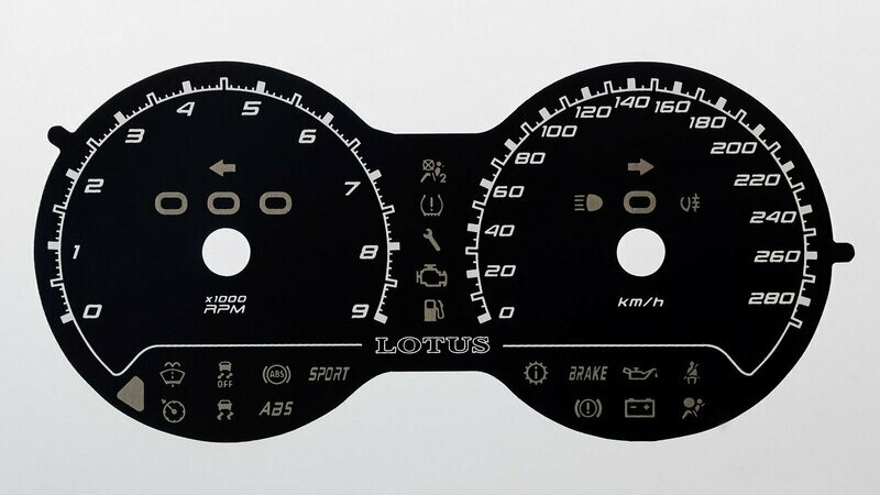 EVORA KMH DIAL CONVERSION