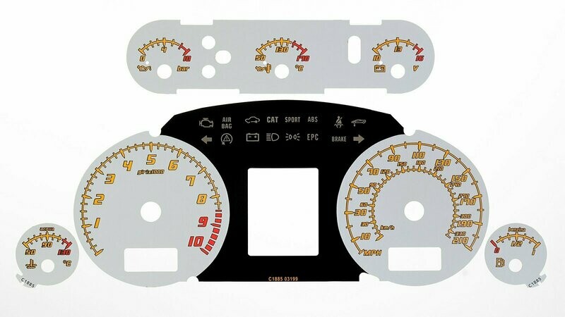 GALLARDO MPH DIAL CONVERSION