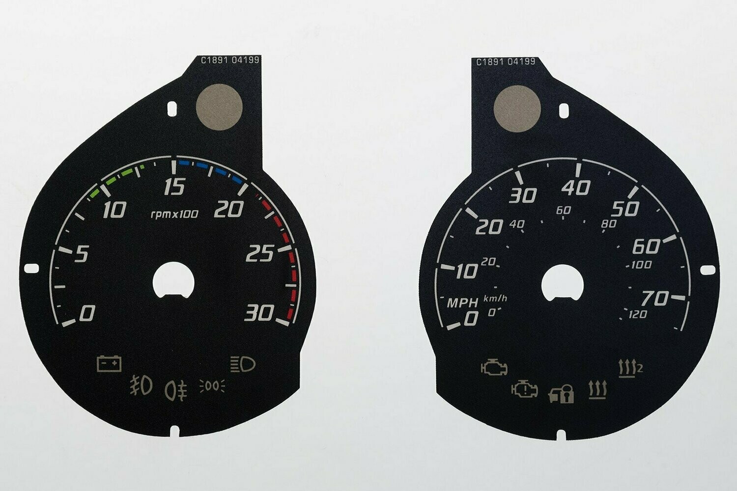 CARGO MPH DIAL CONVERSION