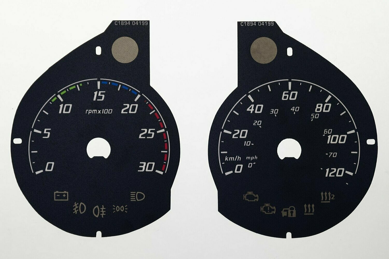 CARGO KM/H DIAL CONVERSION
