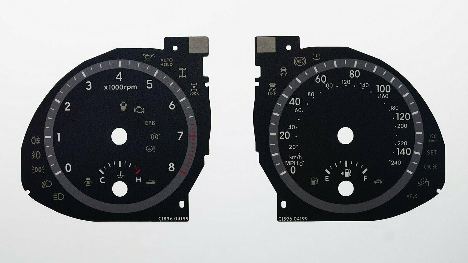 SANTE FE PETROL MPH DIAL CONVERSION