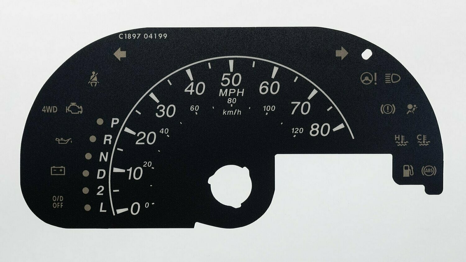 CARRY / EVERY MPH DIAL CONVERSION