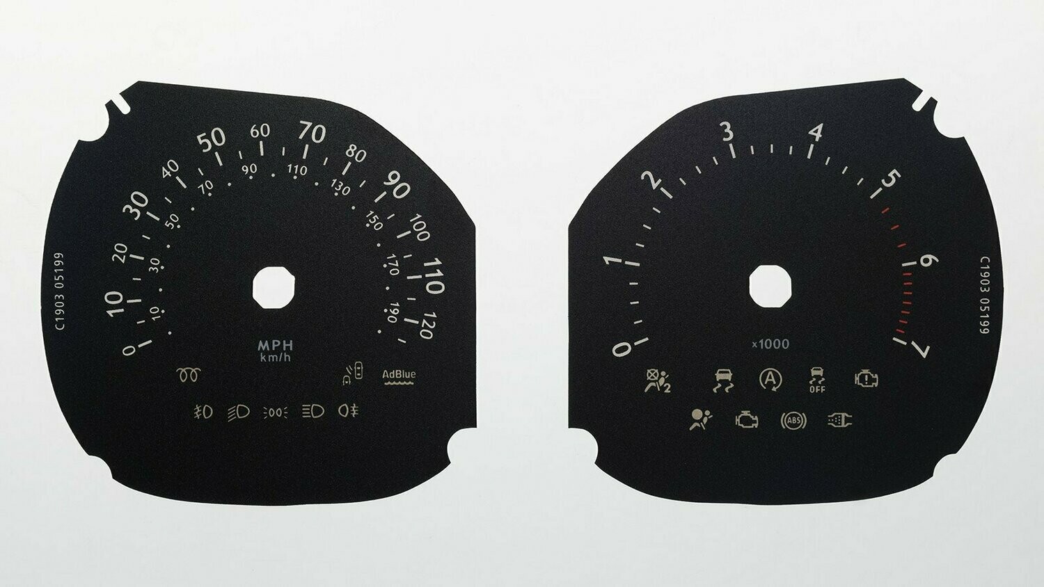 JUMPY /EXPERT MPH DIAL CONVERSION