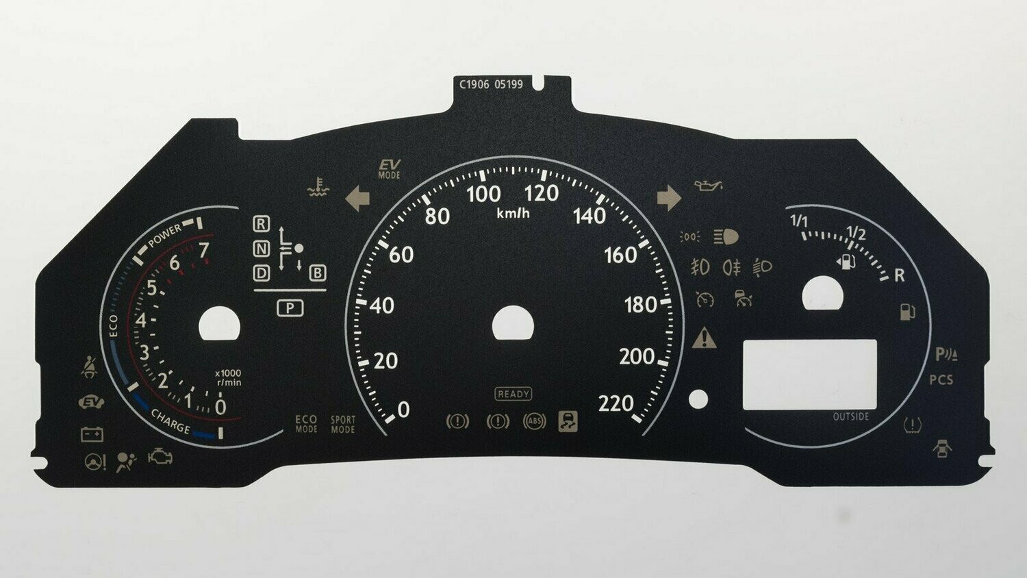 CT200h KMH DIAL CONVERSION