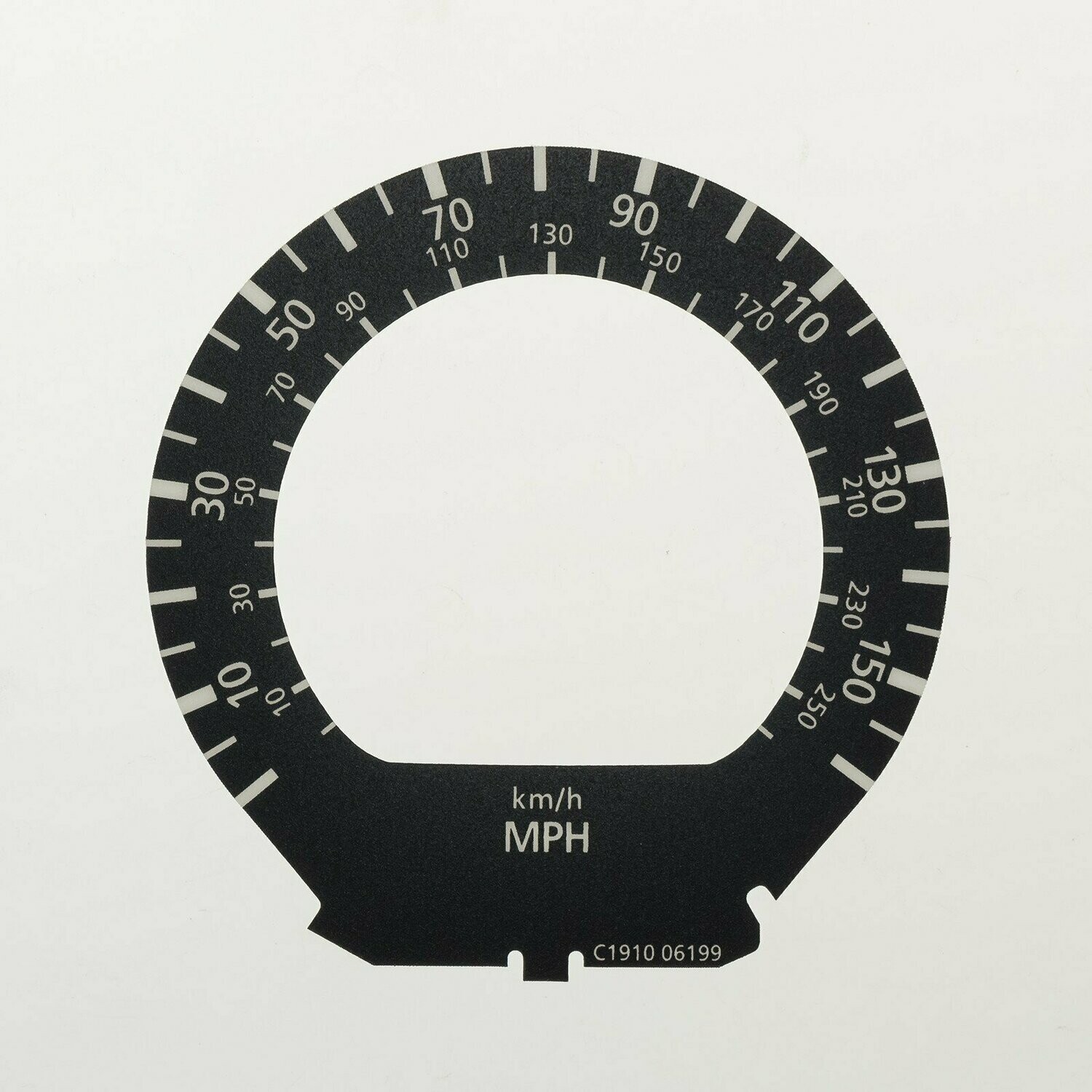 MEGANE / FLUENCE MPH DIAL CONVERSION